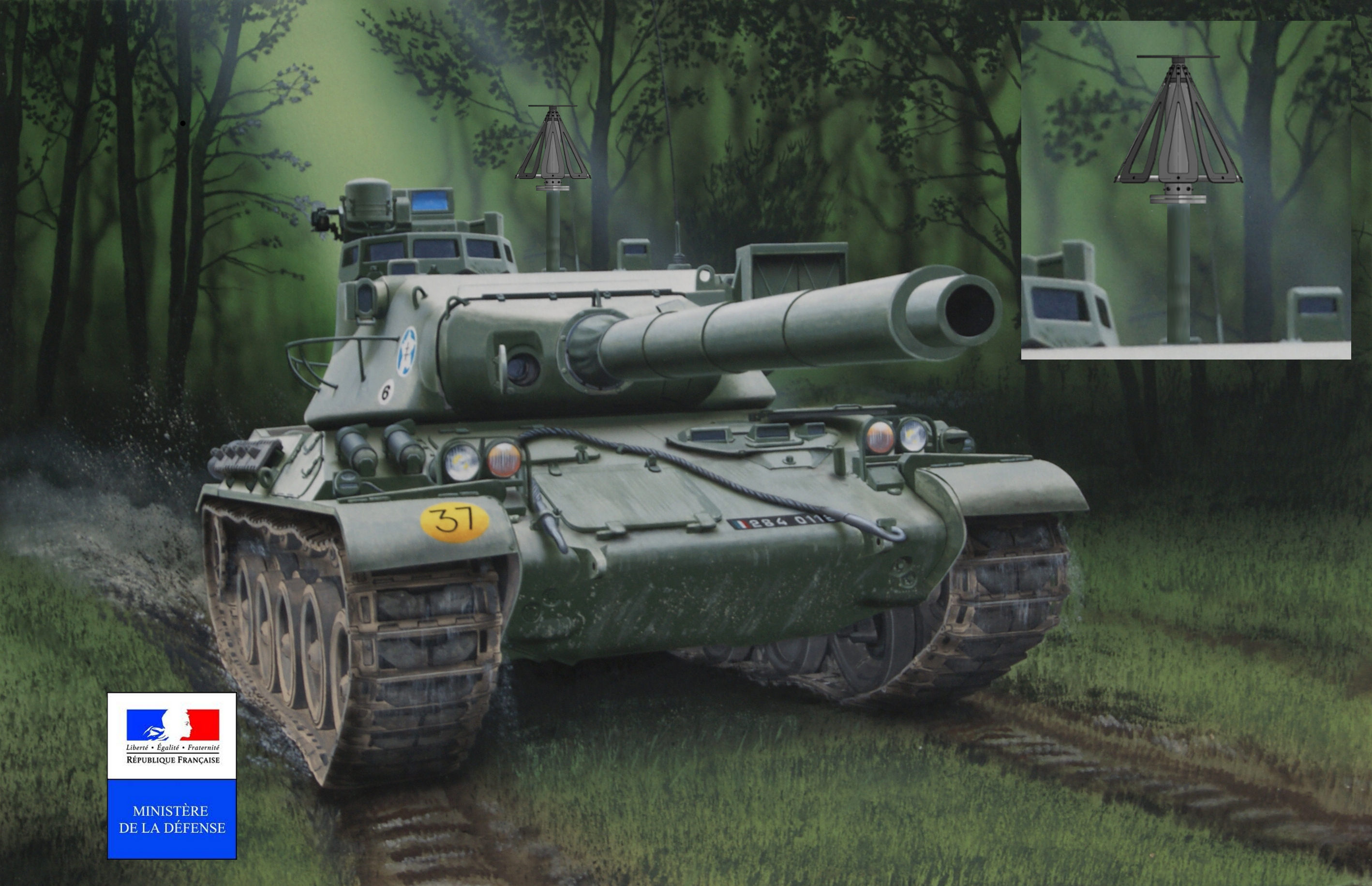 MobiRake_tactique_sur_tank_AMX